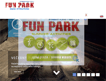 Tablet Screenshot of funpark.sk